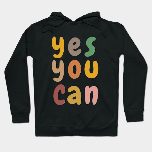 yes you can Hoodie by Stevia Stuff